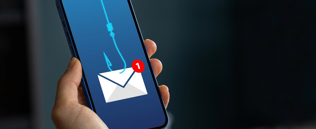 Mobile Phone with Phishing