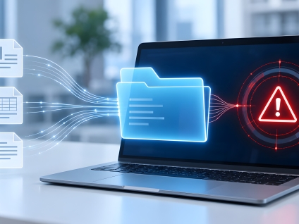 Unauthorized File Activity on Laptop
